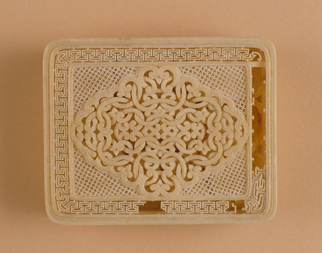 图片[4]-Li Zuolu Ivory Carved Set Box-China Archive